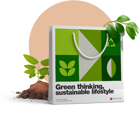 Green thinking, sustainable lifestyle