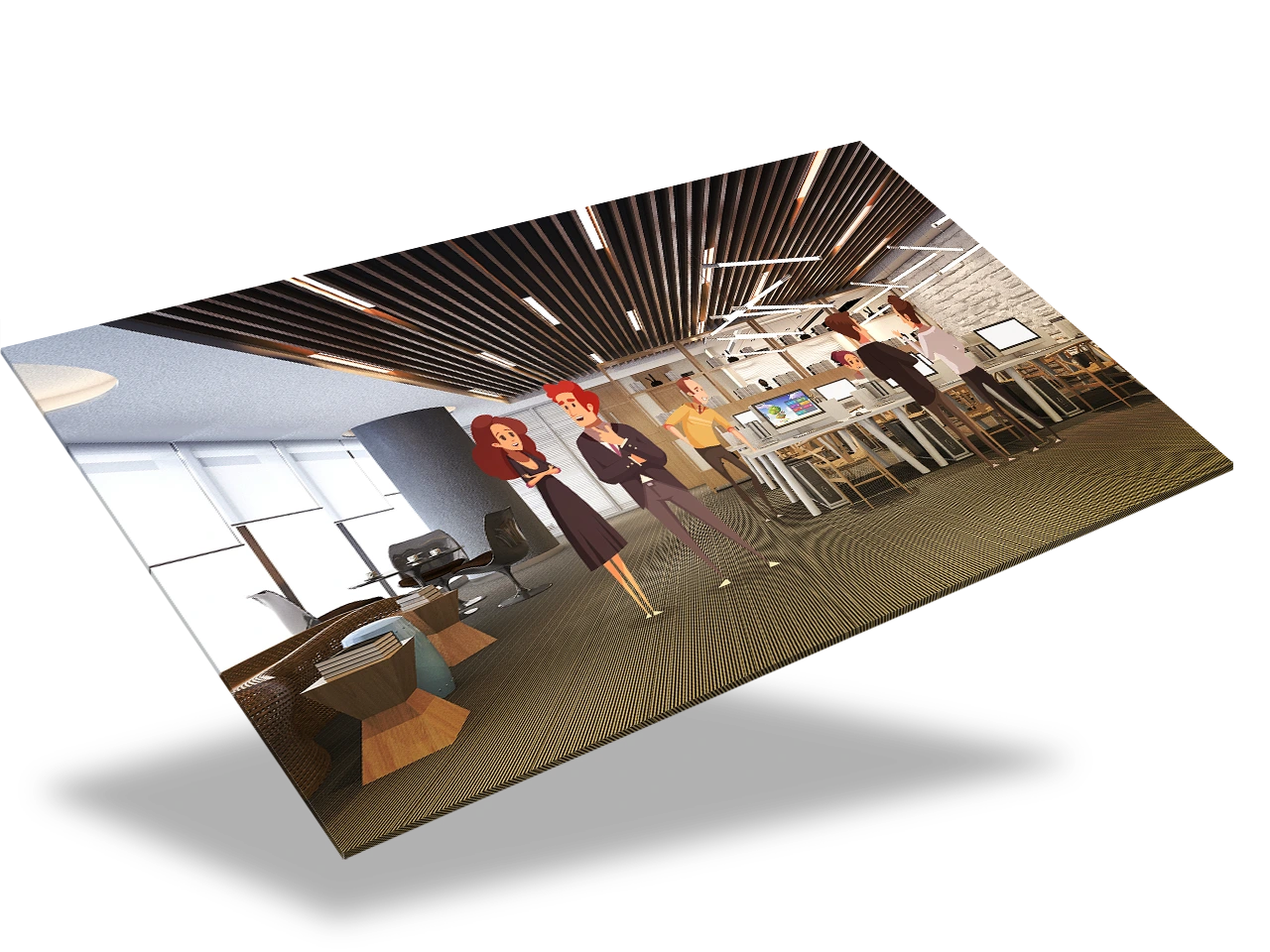 Games for Business platform screenshot - Board