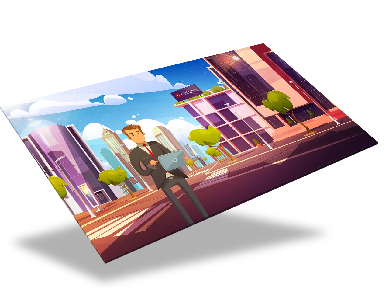 Games for Business platform screenshot - Dashboard level