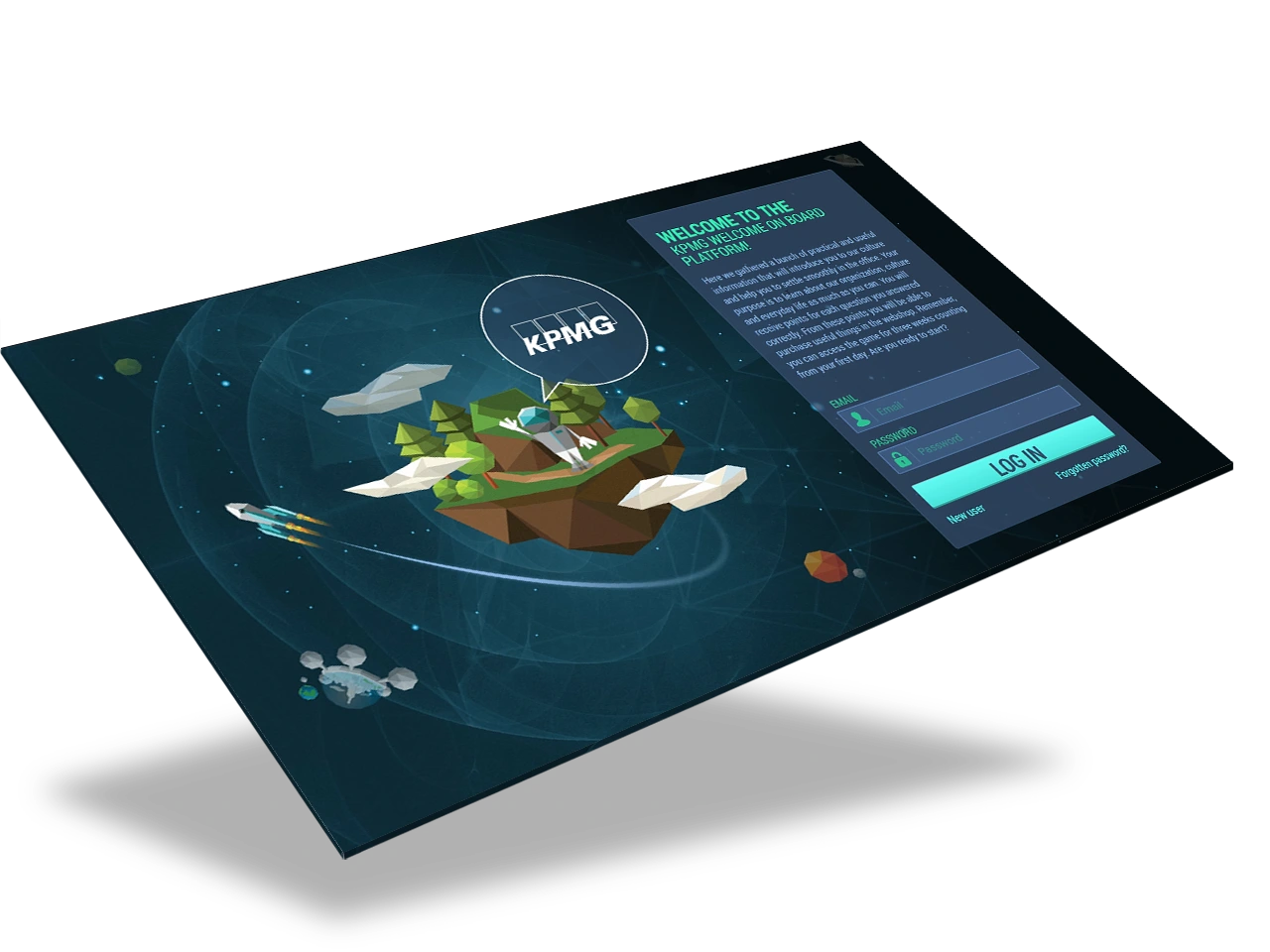 Games for Business platform screenshot – Recruitment Day 2