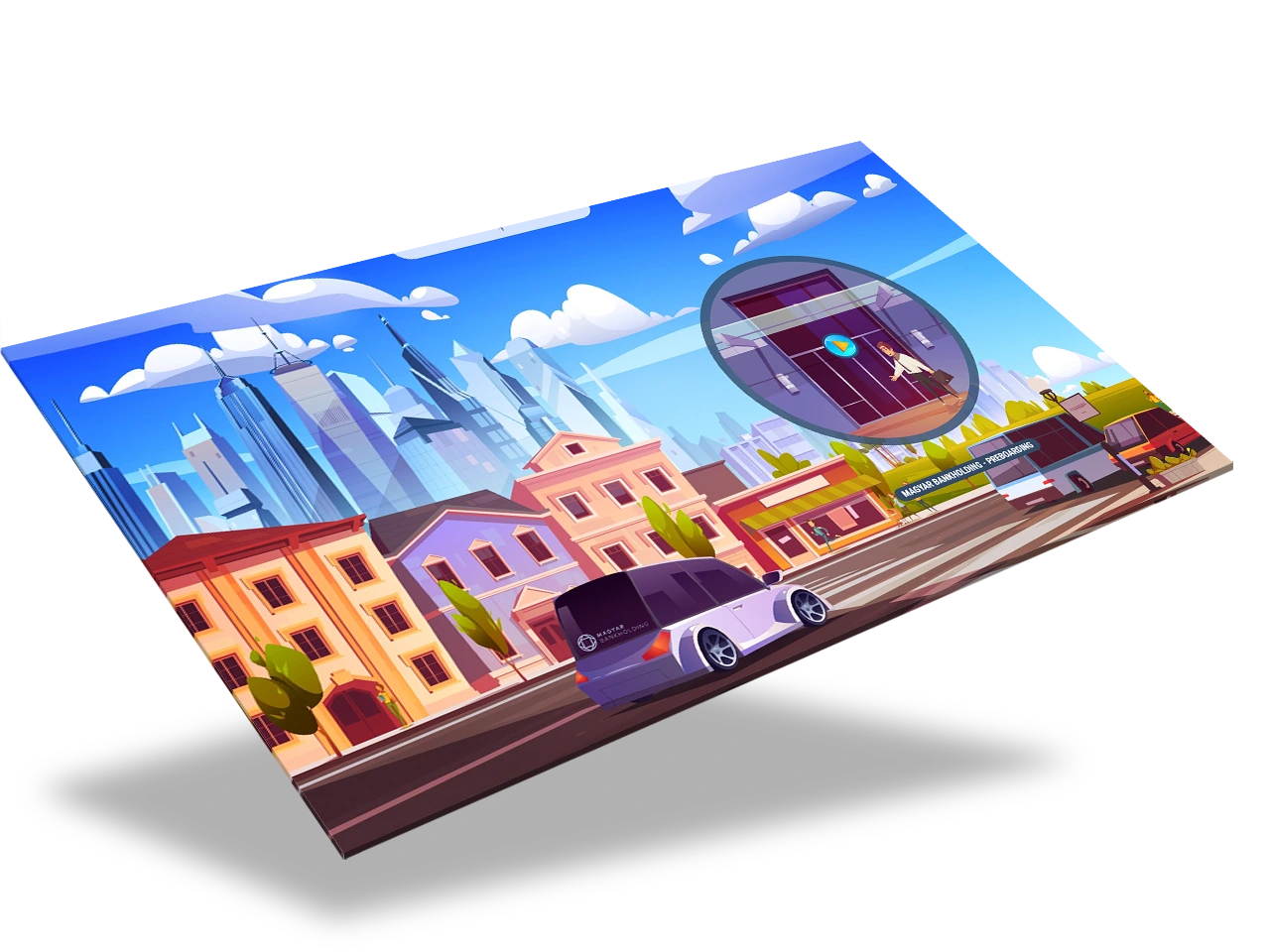 Games for Business platform screenshot – The Preboarding Challenge 1