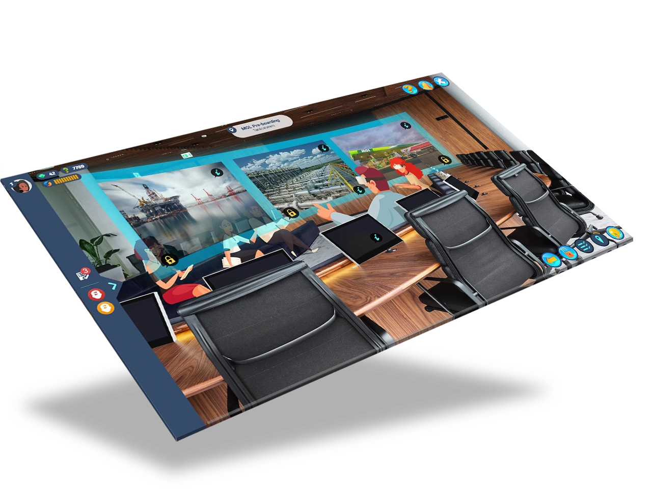 Games for Business platform screenshot – PlayCampus 2