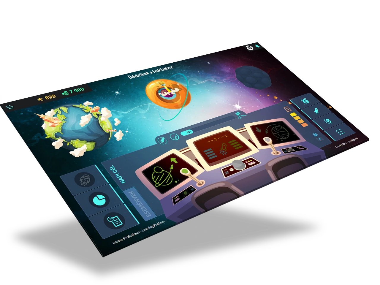 Games for Business platform screenshot – NN Onboarding 2