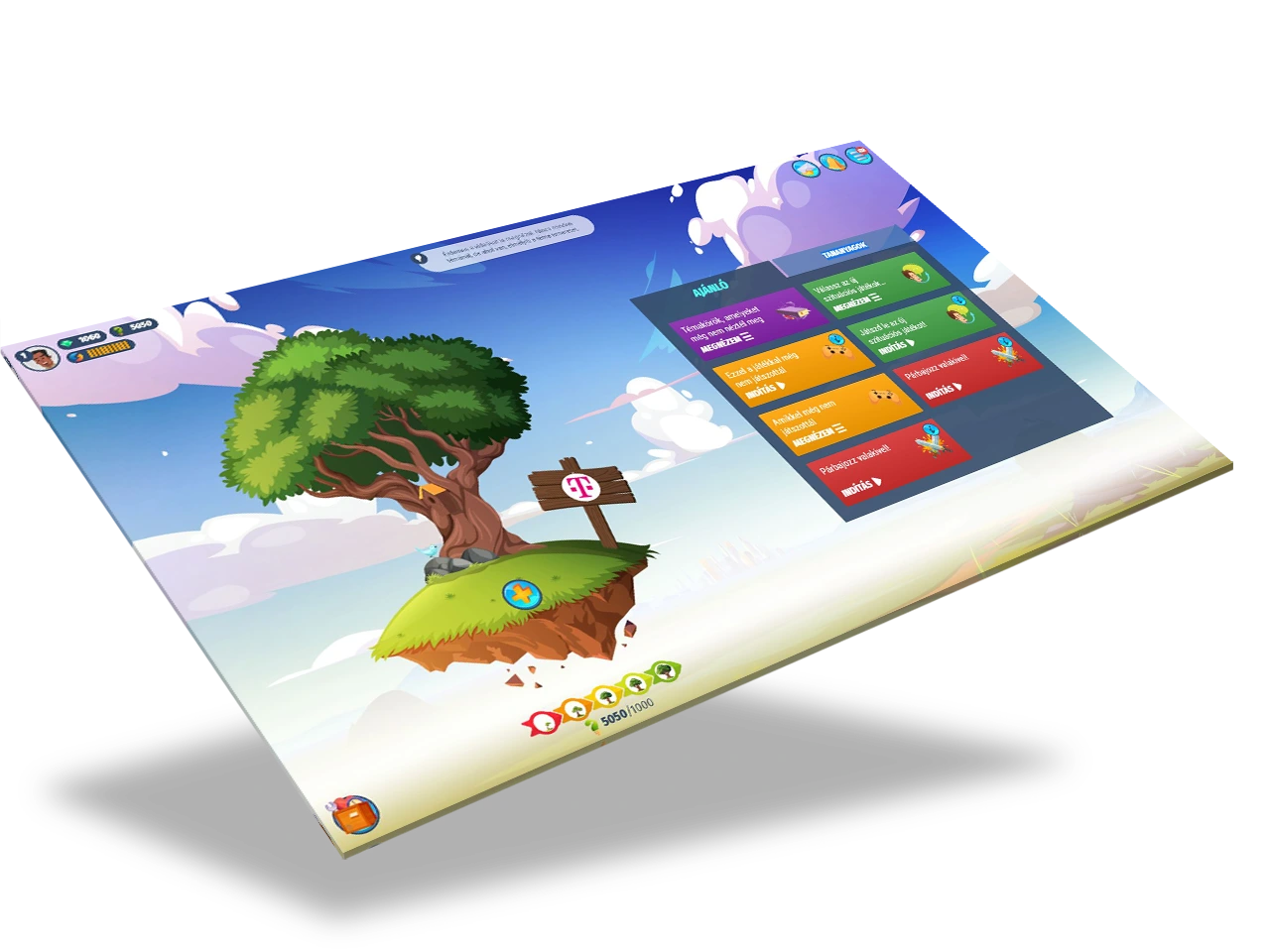 Games for Business platform screenshot – SkillJET – Personalized blended leadership development 2